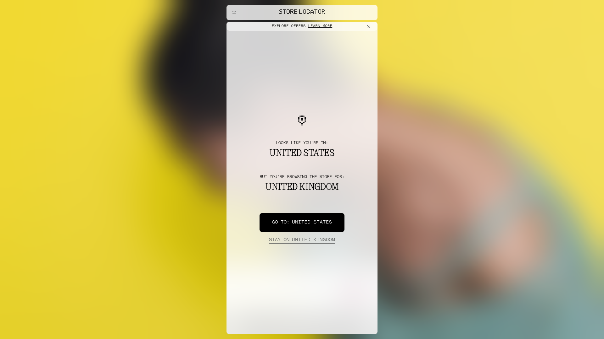 Screenshot of the Nothing page analyzed in this UX review